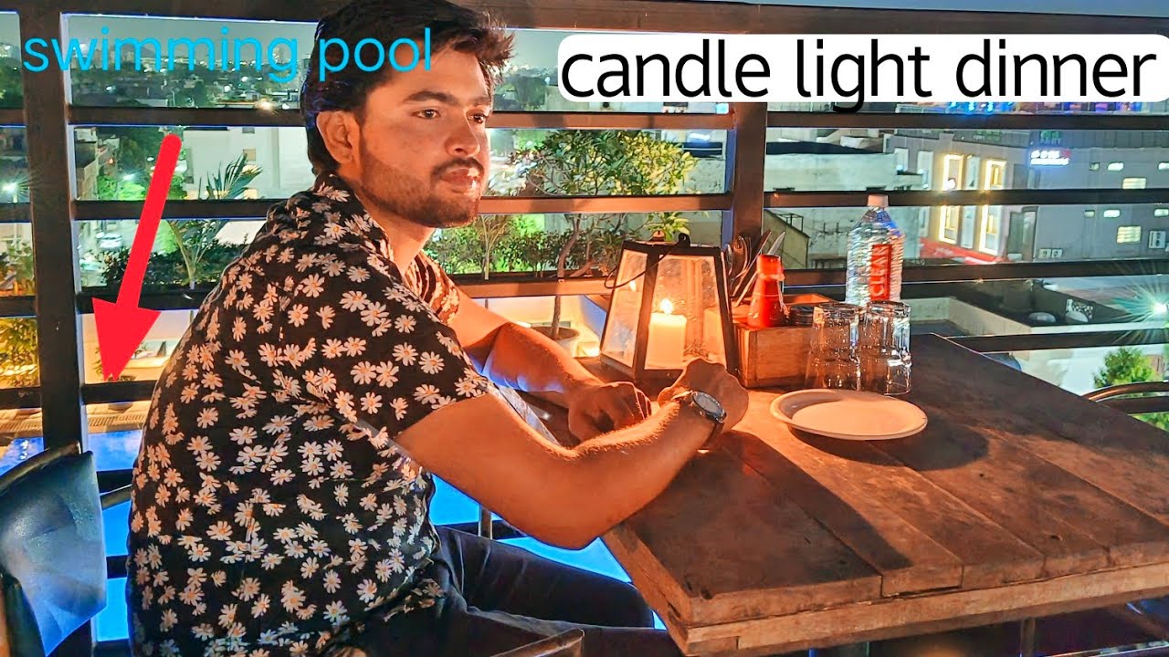 best candle light dinner location in jaipur! draught house bar & grill