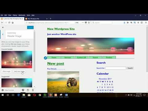 WordPress Theme Development Part 4 - Adding Header Image and Theme Screenshot