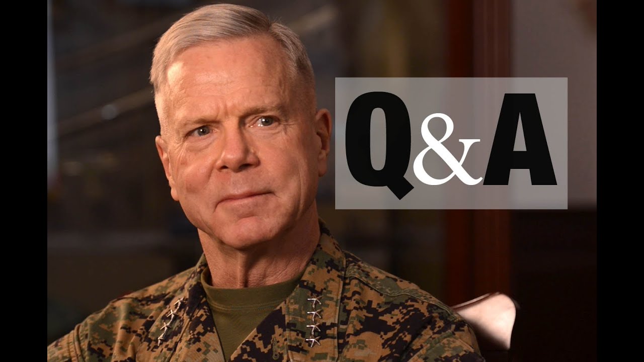 #AskCMC | You asked. The top Marine answered.