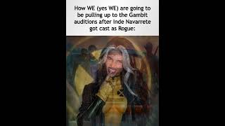 I'll see y'all at the auditions. May the best man win 🥹✌️ || #gambit #xmen #indenavarrette