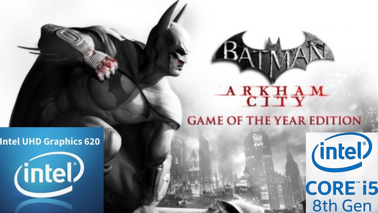 Batman Arkham city on Intel HD Graphics |Intel UHD 620| i5-8250U|Thinkpad  L480 - YouTube