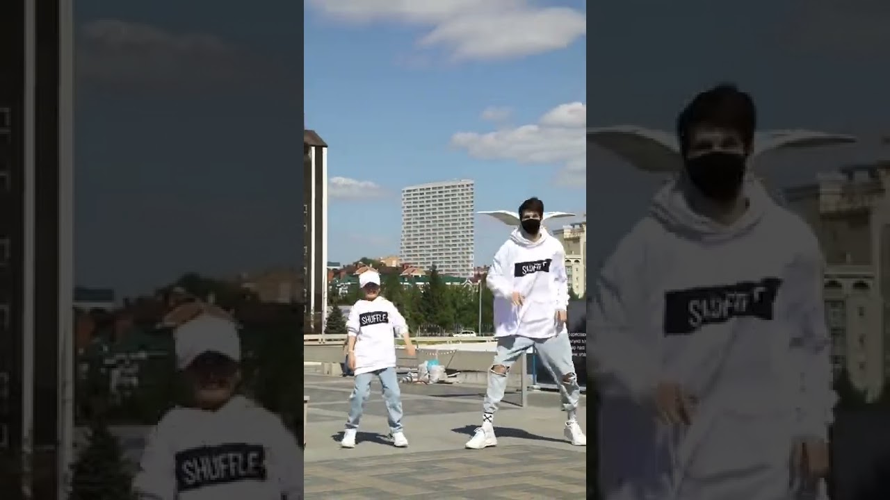 Little Girl Dancing 😱🔥 Tuzelity Teaching Shuffle 😎⭐️ 