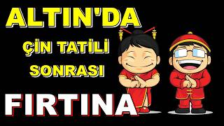 Altın Ve Gümüşte Güzel Haberler Altında Çin Tatili Alım Fırsatı Verebilir