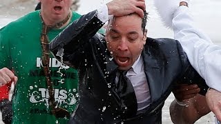 Jimmy Fallon Takes the Polar Plunge; Raises $1 Million for Special Olympics