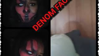 Halloween Demon Face-idea from Nikkie Tutorials