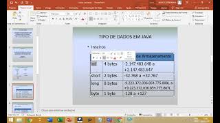 tipo de dados em java