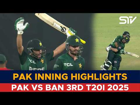 Pakistan’s Stunning Chase! 💥 | Innings Highlights | Pakistan vs Bangladesh | 3rd T20I 2025 | M3L1T