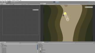 Unity3D 5.5. Generation Of Infinite 2D Curve Random Path With Perlin Noise