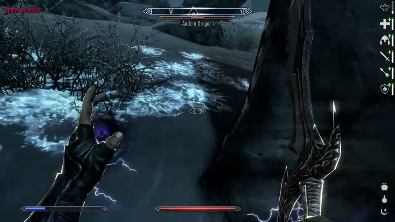 Skyrim SE: Slaying an Ancient Dragon with RealAntithesis' AH Hotkeys Mod