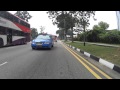 Comfortdelgro cab driver deliberately drives close and beeps horn