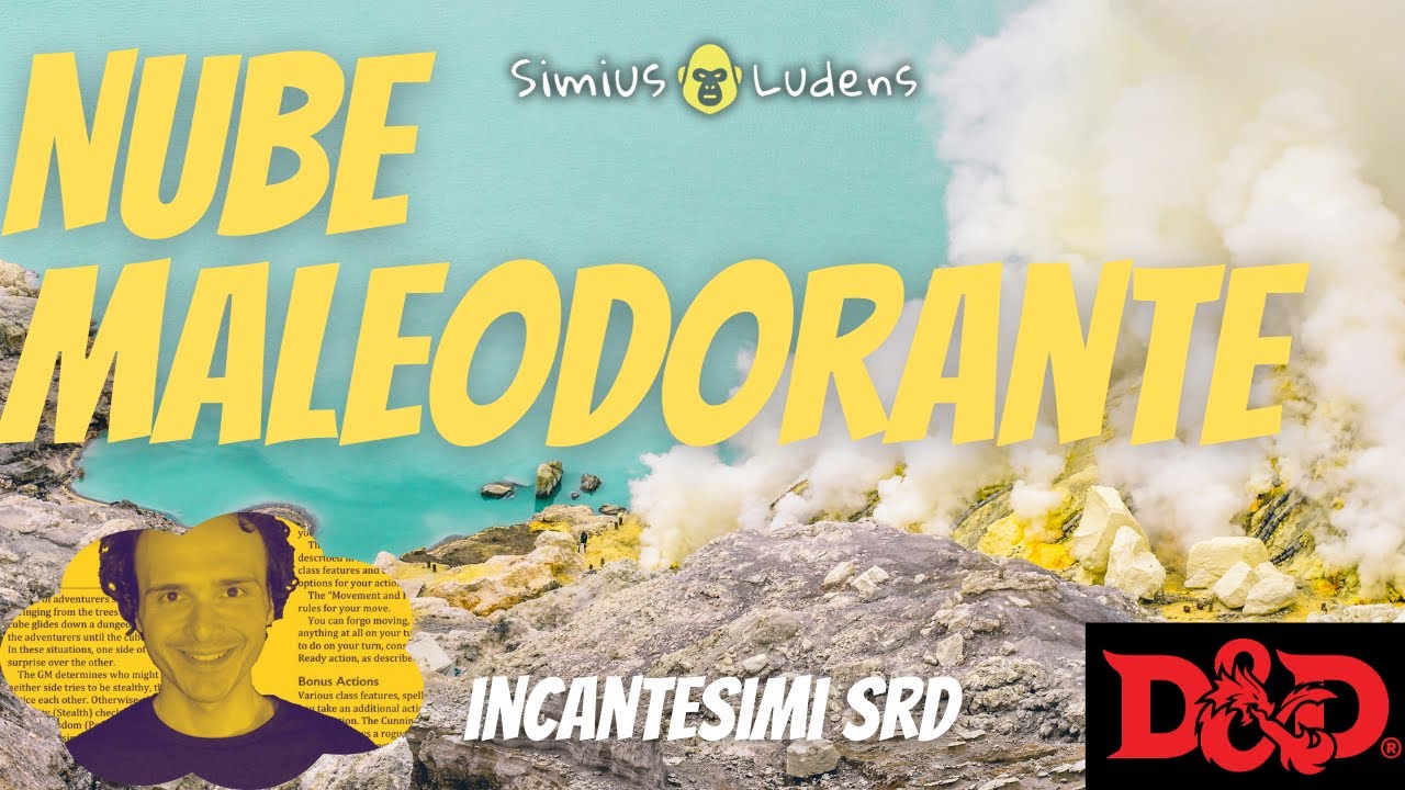 NUBE MALEODORANTE - STINKING CLOUD - D&D 5e SRD