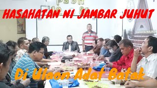 HASAHATAN NI JAMBAR JUHUT DI ULAON ADAT BATAK.