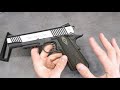 Kwc  cybergun colt 1911 rail gun dual tone fr