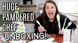 We're Going to Have Fun in the Kitchen! | Huge Pampered Chef Unboxing