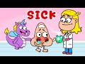 Sick Song 🤧 Boo Boo Nose - Be ill Song Toddlers| Doctor Sophia - Healthy Habits for Kids