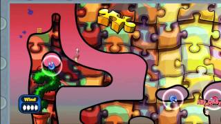 Worms 2 Armageddon puzzle pack mission 17 [Thrifty Trophy]