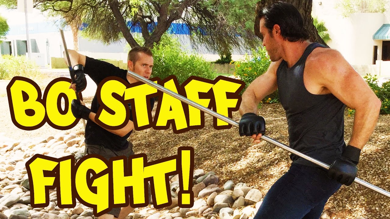 Bo Staff Fight Steel vs. Solid Aluminum Hexagon YouTube