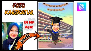 BUAT SENDIRI KADO WISUDA FOTO KARIKATUR || PART I
