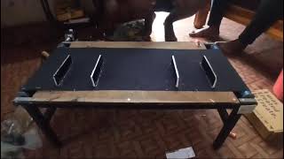 Conveyor with IR sensor