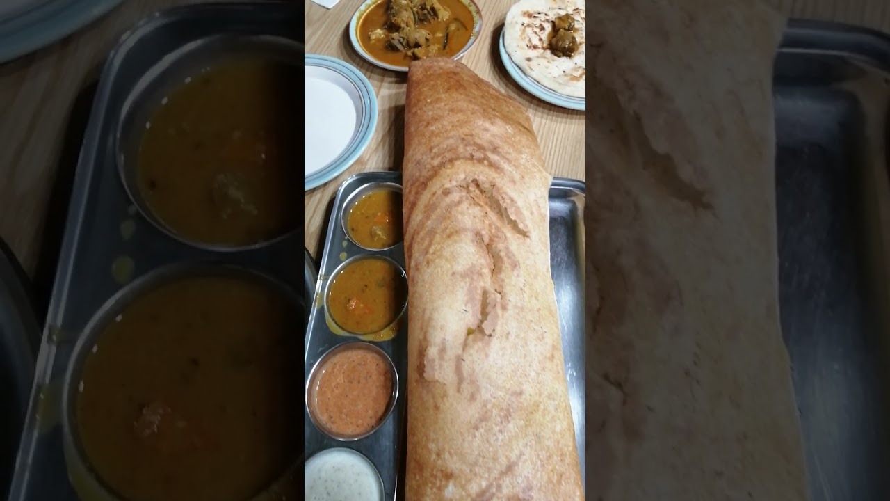 let's eat Dosa Indian food