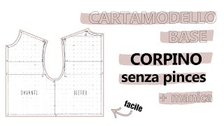 Cartamodello Per Vestito Donna Pia - Istruzioni Cucito, Taglie 32-58