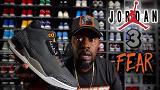 I'M NOT SURPRISED THAT THESE ARE SITTING!!! AIR JORDAN 3 FEAR REVIEW