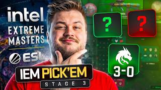 KTO WYJDZIE DO PLAY-OFFÓW?! - PICK'EM IEM COLOGNE MAJOR 2026 - STAGE 3