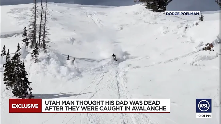 'Thought he was dead'; Father, son recall Midway avalanche that nearly killed them both