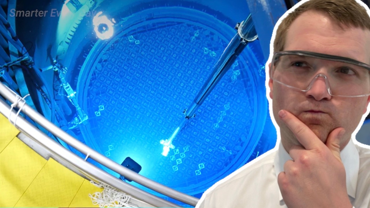Inside Nuclear Reactor Fuel - Nuclear Engineer Reacts to Smarter Every Day