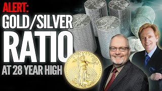 ALERT: Gold To Silver Ratio Hits 28 Year High - Will It Reach 100?