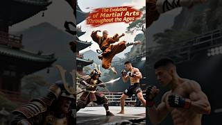 The Evolution of Martial Arts 🥋 From Temples to MMA Rings! #history #ytshorts #shorts #facts #viral