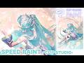 ミクの日に初音ミクを描いてみた2026【CLIP STUDIO PAINT　イラストメイキング】-SpeedPaint-