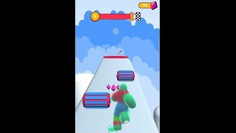 Blob Runner 3D Level 5|Android Funny Time Pass Game | Water Bubble Game| Blob Runner| Ashish Gaming