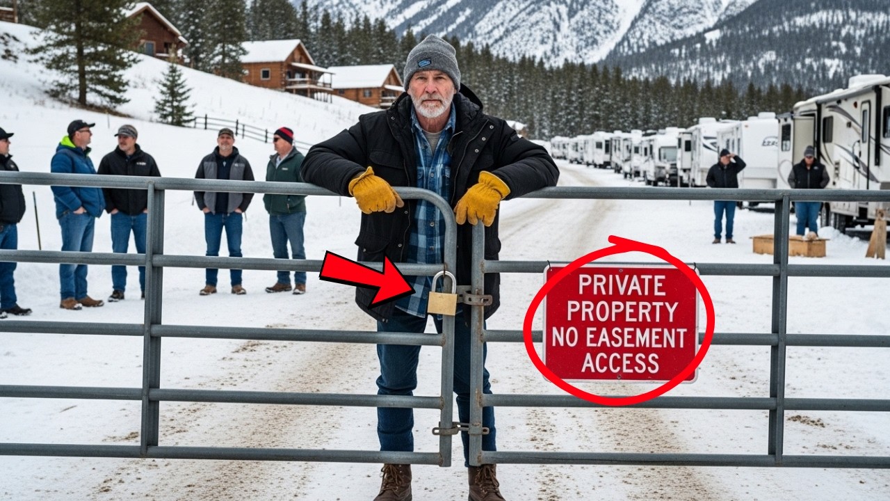 HOA Revoked My Private Mountain Easement — So I Locked the Gate and Shut Down Winter Tourism Access
