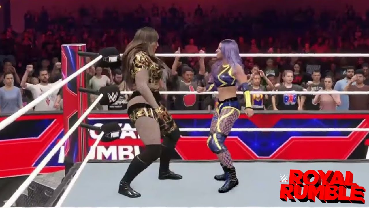 WWE 2K25 ROYAL RUMBLE - NIA JAX (c) VS. CANDICE LERAE: WWE WOMEN’S CHAMPIONSHIP