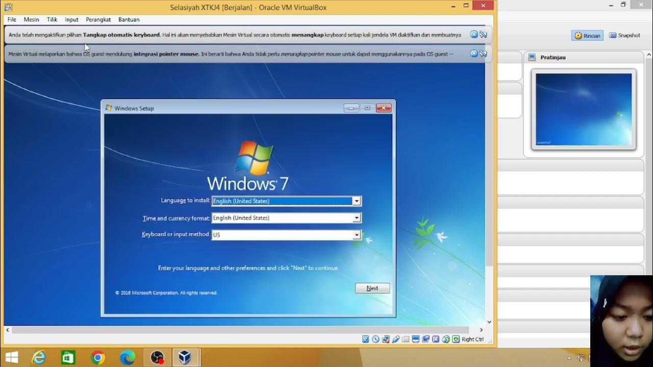 Virtualbox windows 7 64