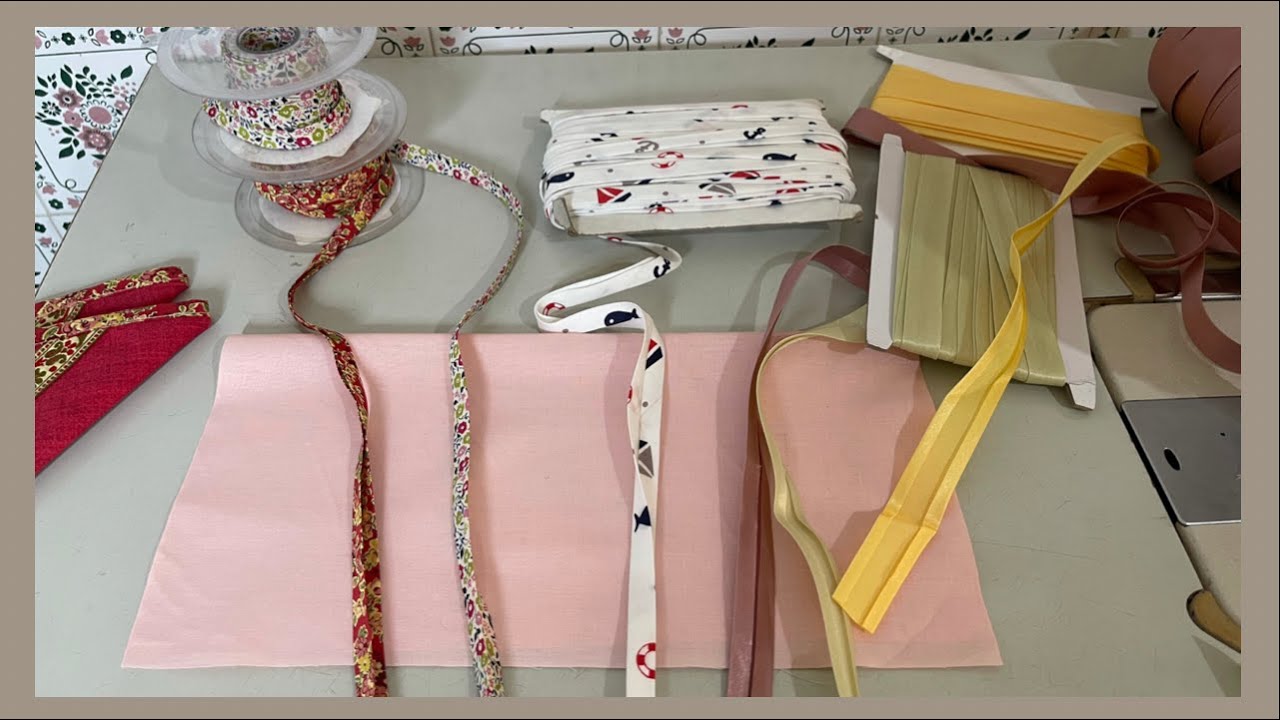 بعض الأفكار والحلول للتغلب على صعوبة خياطة البيي / Astuces couture biais