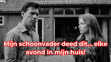 Mijn schoonvader deed dit... elke avond in mijn huis!