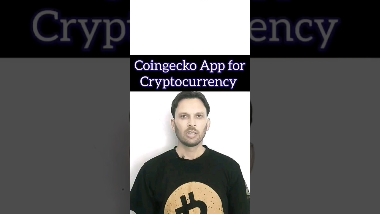 Coingecko App for cryptocurrency information & tracking. 