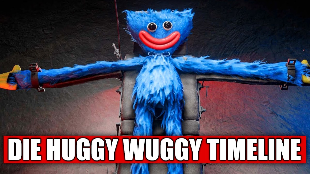 Die KOMPLETTE Huggy Wuggy Timeline (Kapitel 1-4)