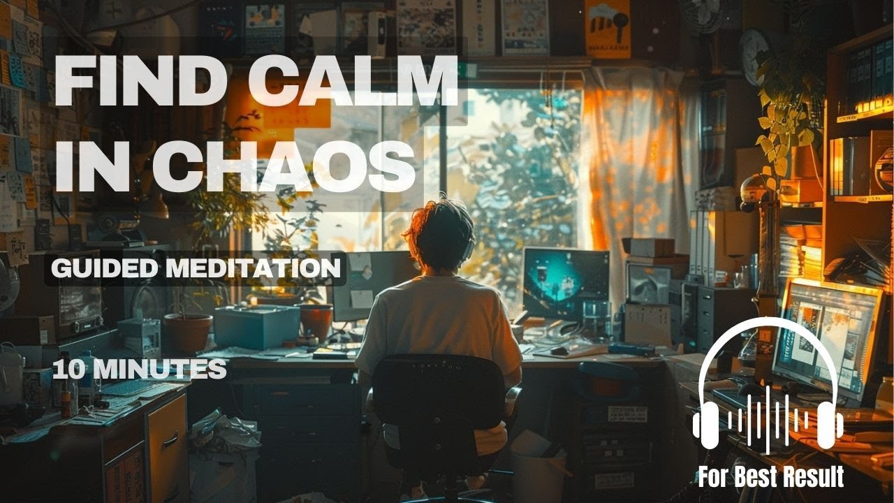 Find Calm in Chaos 10 Minutes of Guided Mindfulnes - YouTube