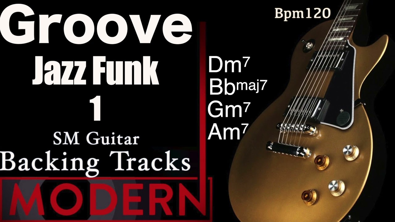 Groove Jazz Funk (1) Backing Track Dm With Chords And Short Full Track