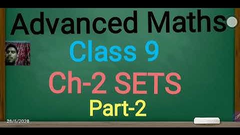 Class 9 Advanced Maths #SETS, PART-2 #IMPLICATION #BICONDITIONAL EX-2.1 #SEBA