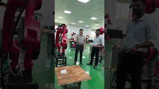 industrial Robot #WeldingRobot #robot #robotfactory#Programming-free spraying robot#Six-axis robot