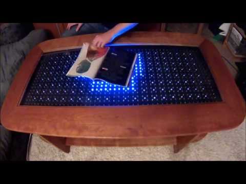 Reactive LED Coffee Table - Arduino 2