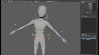 Flexible humanoid Rig Demo