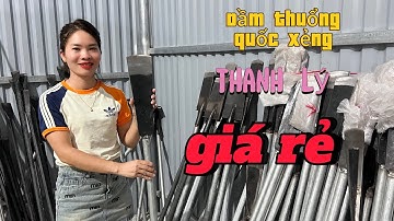 Dầm đánh cây , dầm chuối , dầm bản thẳng thép nhíp oto 100% chuẩn sịn . Thanh lý giá rẻ