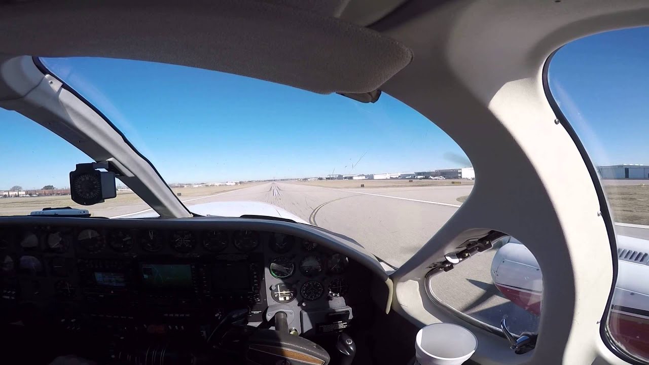 Flying In A Cessna 421 Golden Eagle