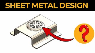 Sheet Metal EMBOSS and VENT in SOLIDWORKS