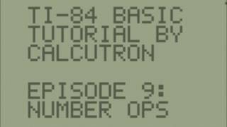 Famous TI-BASIC For Beginners E09: Number Operations Net Worth